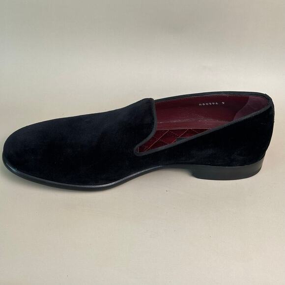 Dolce & Gabbana Black Velvet Loafers for Men - Luxury Designer Shoes Size 9 main image 9